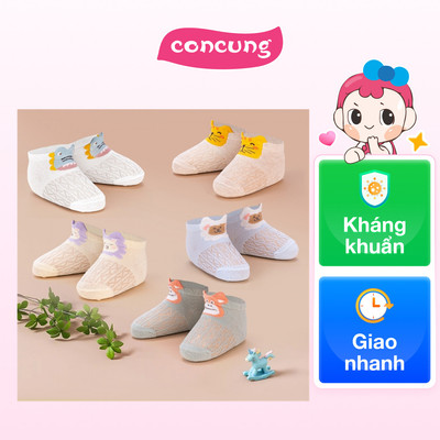 Set 5 đôi vớ Animo M522010-38 (2-3Y,nhiều màu)