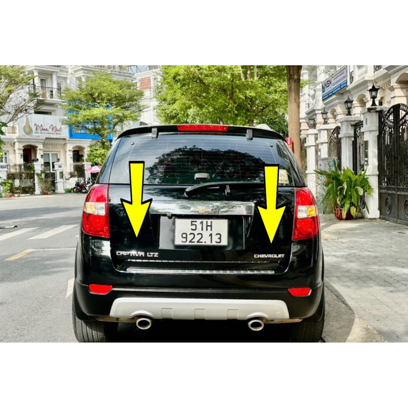 Tem logo chữ nổi xe CHEVROLET, tem trang trí xe Chevrolet