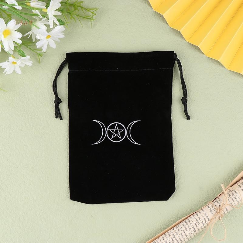 Fullpowernew 1 Bộ Bài Nhung Oracle Thẻ Túi Bảo Quản Runes Chòm Sao Phù Thủy Bói Toán Phụ Kiện Trang 