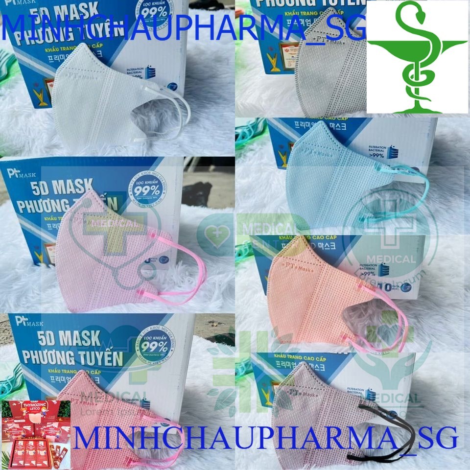 Khẩu Trang 5D PT MASK PHƯƠNG TUYẾN