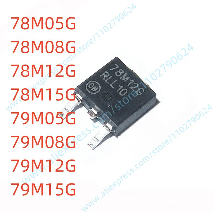 2-5 CÁI MC78M05CDTRKG 78M05G 78M08G 78M12G 78M15G 79M05G 79M08G 79M12G 79M15G TO252 Chip gốc mới EBD