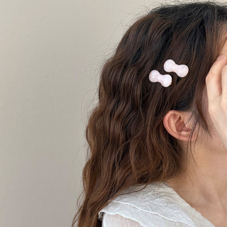 Bộ 2 Kẹp Tóc Nơ Cô Gái Kẹp Tóc Dễ Thương
