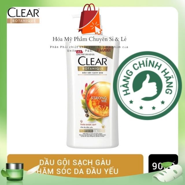 Dầu gội Clear Thảo dược 900g
