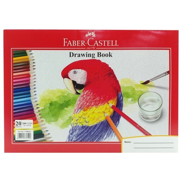 Giấy Vẽ 200 Gram - Khổ A4 - Faber-Castell 1740A4 - Faber-Castell