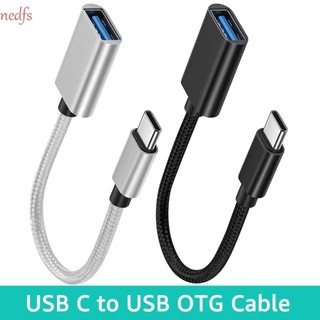 Cáp Dữ Liệu NEDFS OTG Cho Ổ Đĩa Flash 16cm Bộ Chuyển Đổi Loại C Cáp Đồng Bộ Dây Điện Thoại Di Động Cáp USB OTG