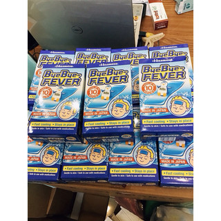  1hộp 16miếng Dán Hạ Sốt Nhanh ByeBye Fever Hisamitsu for Children 