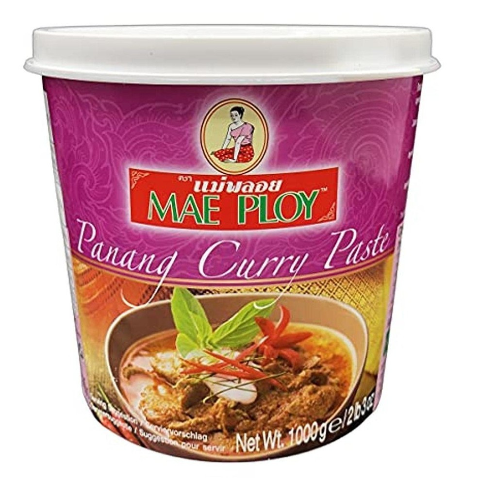 Gia vị Cà ri Panang Curry Paste hiệu Mae Ploy - Hủ 400g
