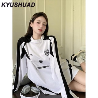 Kyushuad Đồng phục bóng chày phong cách đại học Mỹ dáng rộng xu hướng