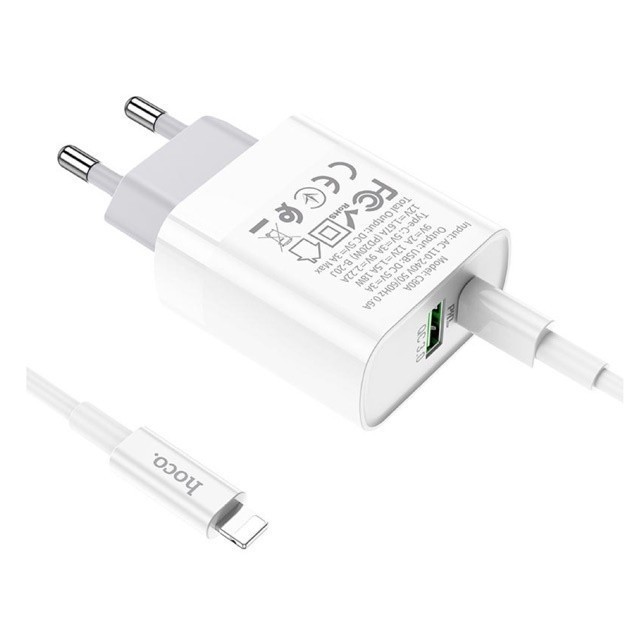 Củ Sạc Nhanh Hoco C80/C80 A 20w cho iP sạc siêu nhanh store