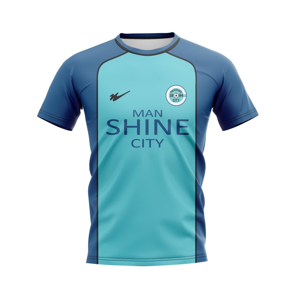 Mùa hè Mới Cổ Tròn Kích Thước Lớn Thể Thao Ngắn TCamiseta Man Shine City Blue Lock Nagi