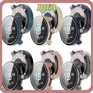 Bảo vệ màn hình BJA, PC + Kính cường lực bảo vệ đồng hồ thông minh, Vỏ cứng bảo hiểm toàn diện chống trầy xước cho Suunto Race / Race S