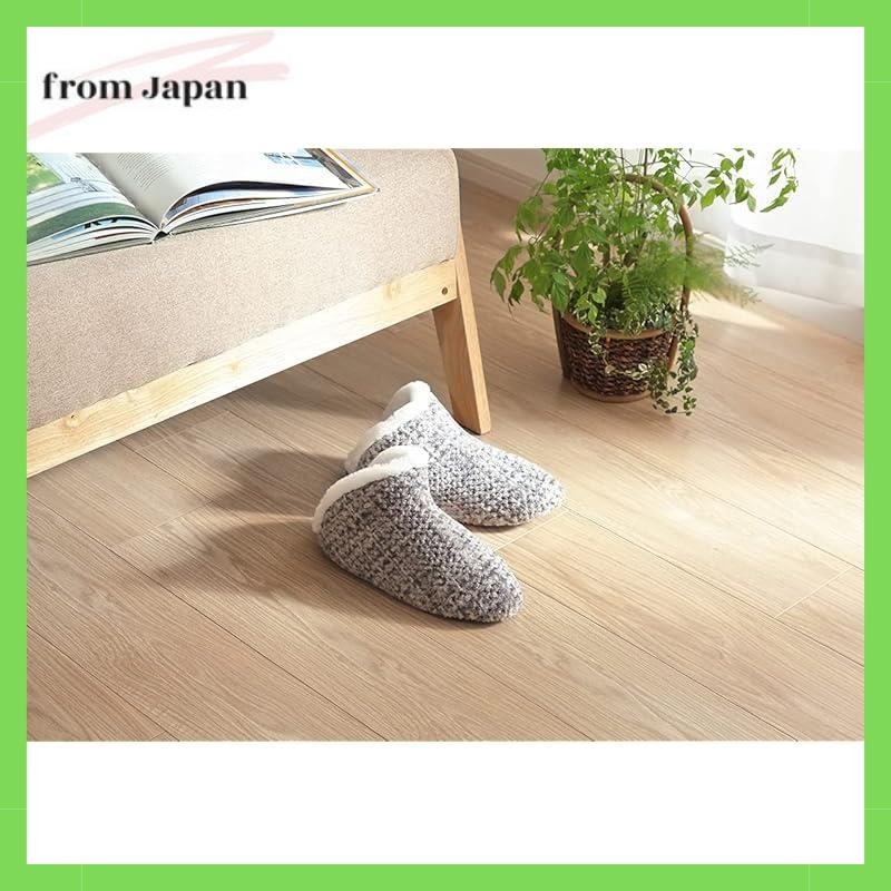 ikehiko Room Shoes Notes High instep, size M (~25cm) Gray. Simple, smooth, soft touch ankle slippers