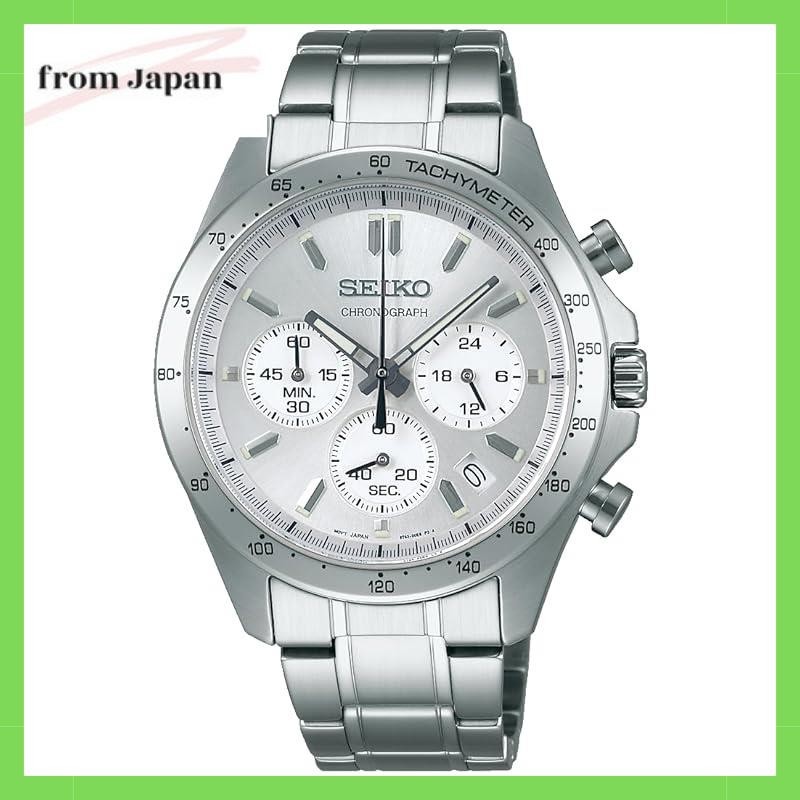 SEIKO SBTR009 seiko Selection Quartz Chronograph Men's Silver