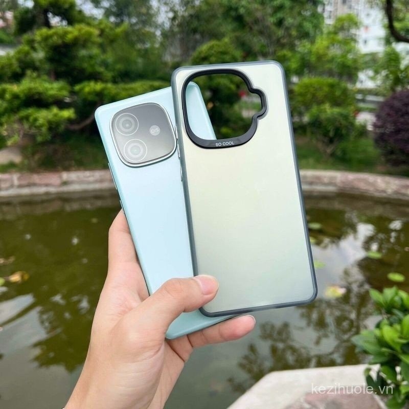 iQOO Z9 Z9X Casing iQOO Z9 Z9X Turbo 5G Caisng Shockproof Case Matte Hard Phone Case With Camera Len