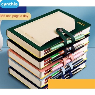 Sổ tay kinh doanh đơn giản và thời trang mới 2024 Công cụ lập kế hoạch quản lý thời gian 365 ngày Công cụ lập kế hoạch hiệu quả cyn