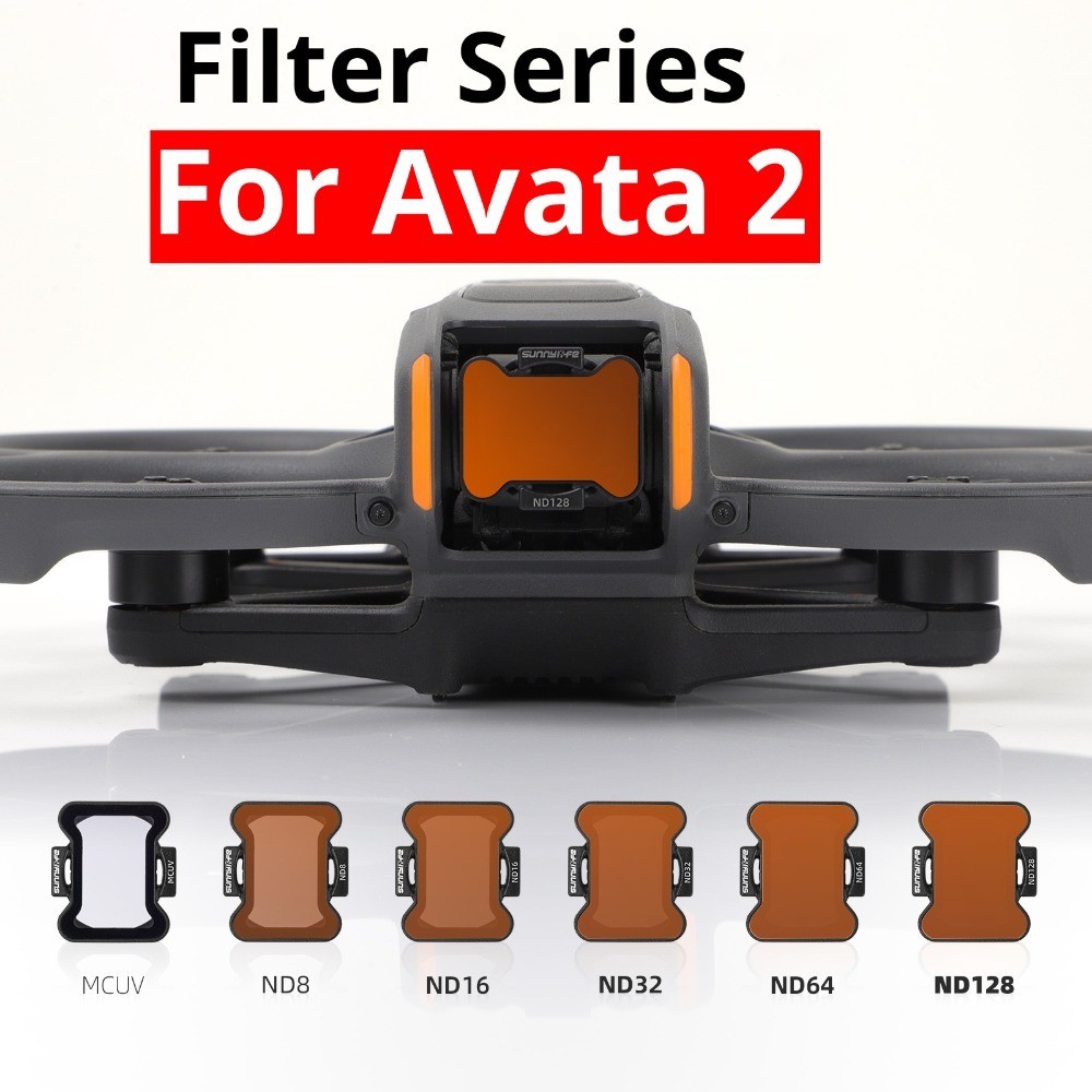 Tương thích với phụ kiện lọc DJI AVATA 2 ND32 ND128 làm mờ MCUV Avata2 ND8