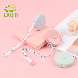 Liujir Thước Có Thể Thu Vào Di Động Thước Mềm Chiều Cao Đồng Hồ Đo Dụng Cụ Sinh Viên Văn Phòng Cuộn Băng