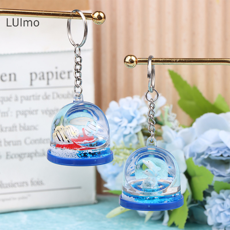 Luimo Kawaii Cá Heo Móc Khóa Động Vật Đại Dương Móc Khóa Nữ Bé Gái Túi Xách Mặt Dây Chuyền Phụ Kiện Trang Sức SBS