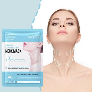 Sadoer Làm săn chắc & sửa chữa Nâng mặt nạ cổ trẻ hóa Giảm thiểu nếp nhăn cổ đến & E9