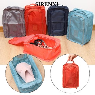 SIRENXI Portable Shoe Sorting Pouch Useful Organizer Shoe Bag Carry Bag Travel Waterproof Multifunction Protector Container/Multicolor