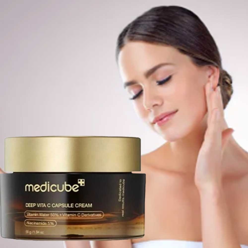 Medicube - Deep Vita C Capsule Cream - 55g Korean Skincare