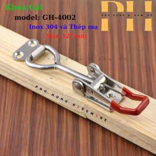 Khóa gài nhanh, Kẹp định vị GH-4002 size 127 mm