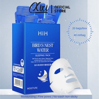  Mặt nạ ngủ HIH Không rửa Da dưỡng ẩm Lười Goodnight Frozen Mask Pore Làm mềm và dưỡng ẩm cho da mặt