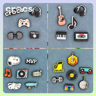 sticker dép crocs Fitness Entertainment Series jibbitz crocs charm crocs  charm dép crocs