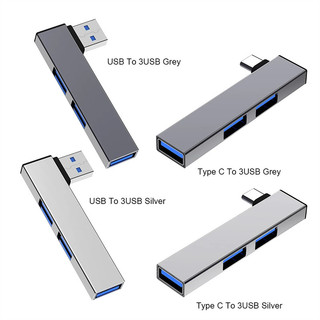 3 Trong 1 USB Hub Loại C Hub OTG USB 3.0 / Type-C 3.0 Sang 3 USB Bộ Chia Hub Tốc Độ 5.0Gbps 3 Cổng Cho PC Máy Tính Laptop