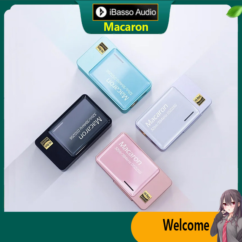 Bộ giải mã di động iBasso Macaron Bộ khuếch đại tai nghe Hifi có thể hoán đổi cho nhau 4.4mm / 3.5mm