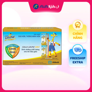 Thùng 48 hộp sữa pha sẵn Abbott Grow Gold hương vani 180 ml (từ 1 tuổi)