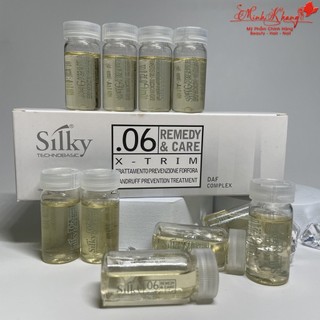 Tinh dầu hạn chế gàu nấm tóc và da Silky X-trim Dandruff Prevention Treatment 10mlx10 