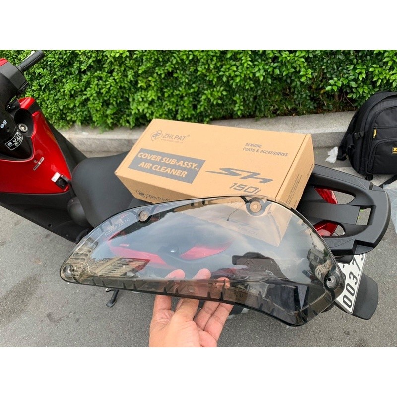 Ốp lọc gió trong suốt chính hãng Zhipat gắn SH Ý, @, PS, Dylan