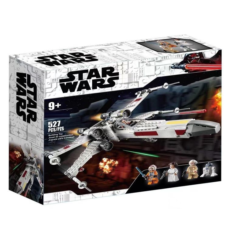75301 Luke Skywalker 's X-wing Fighter Star Wars Series Trẻ em Bé trai và Bé gái Đồ chơi tương tác K