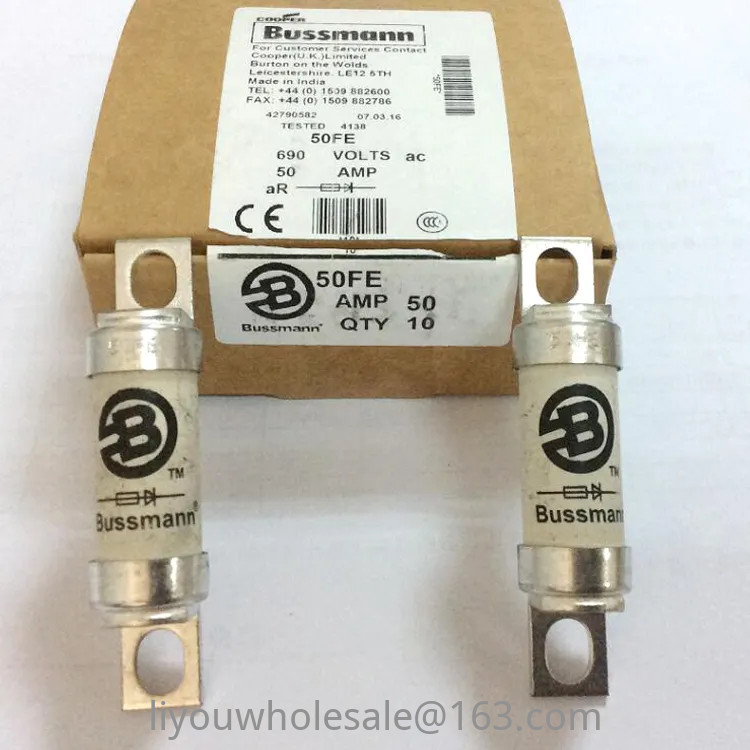 Cầu chì Bussmann BS88: 4 Cầu chì 35 / 40 / 50FE / 63FE / 80FE / 100FEa 690V