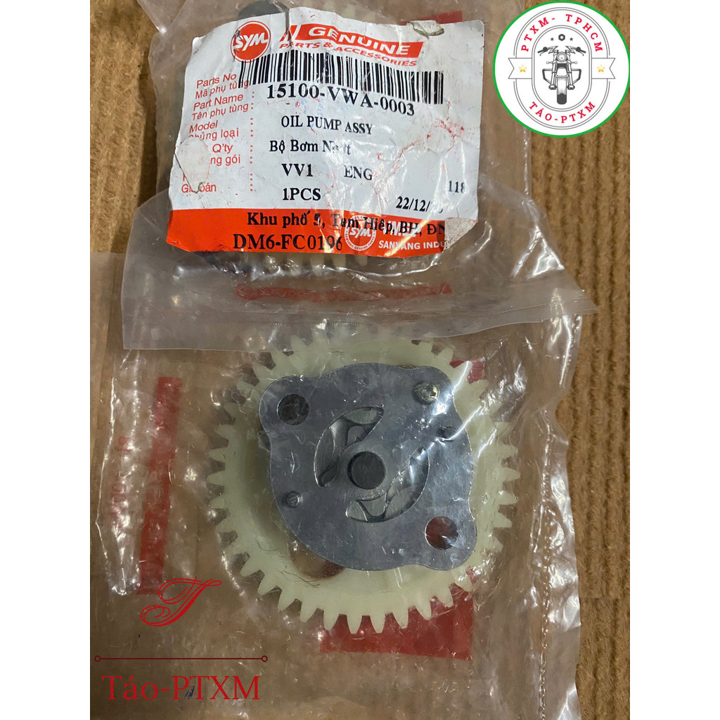 Bơm nhớt xe Elizabeth Fi Zin hãng SYM