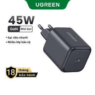   Nexode  Bộ sạc UGREEN Mini GaN 45W 1 USB C Nexode Bộ sạc nhanh nhanh cho Samsung S25 Ultra S24 