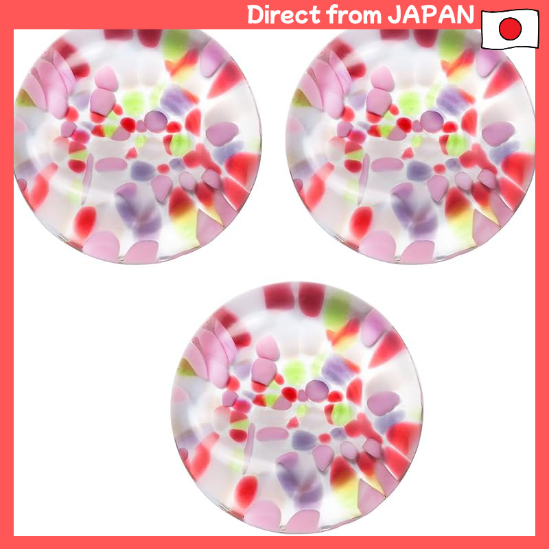 "ADERIA Tsugaru Vidro Japanese Color Scene Sake Cup - 75ml, Handmade Glassware, Perfect Gift for Any