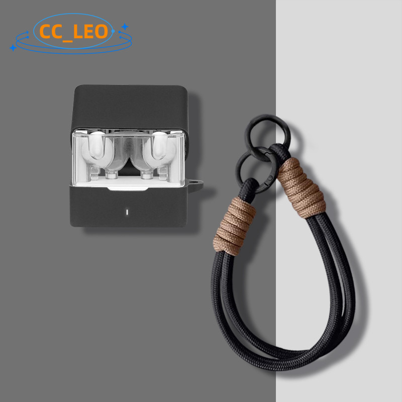 For MoonDrop Space Travel Case MoonDrop Space Travel 2 Silicone Soft Case Cute Lanyard Pendant Suita