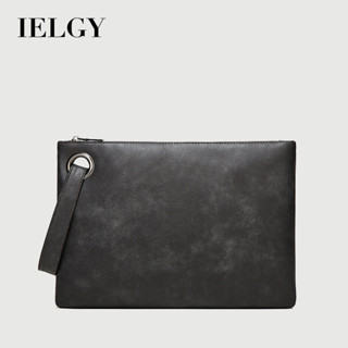 IELGY Nam Túi Ly Hợp Thời Trang Retro Dung Tích Lớn Túi Ly Hợp Nhẹ Kinh Doanh Đi Lại Điện Thoại Di Động Ví Đựng Tiền Xu