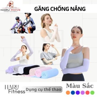 Haru Move - Găng Tay Chống Nắng Haru UPF50+, Co Giãn Thoáng Mát, Nam Nữ, Đi Xe, Chạy Bộ, Golf Thể Thao HR37