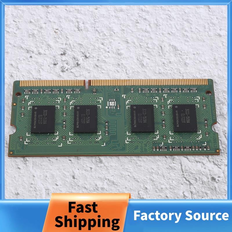 DDR3 2GB SODIMM Ram Memory 1RX8 PC3-10600S 1333Mhz Laptop Ram Memory 204Pin 1.5V Mô-đun bộ nhớ máy t