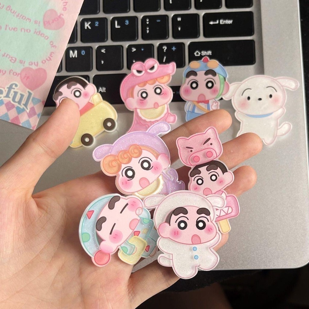 Set 8 Kẹp Tóc Hình Thú | Acrylic Cho Bé Gái - Kẹp Tóc Mái Cạnh