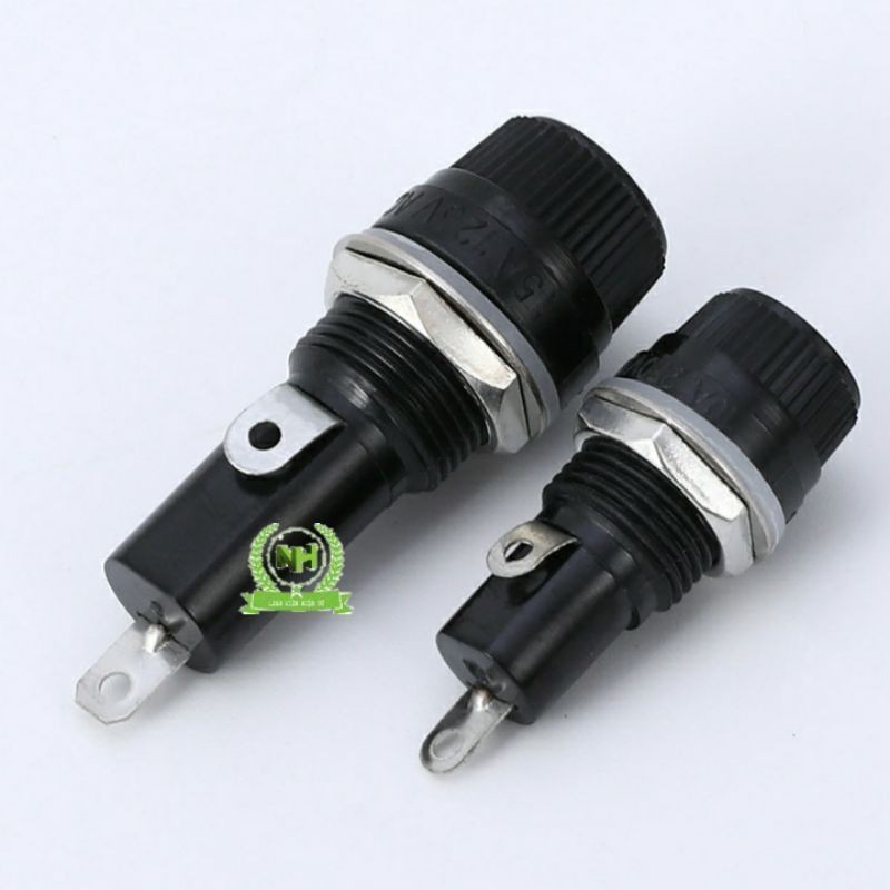 (5 Chiếc) Vỏ cầu chì ống thủy tinh FUSE 5x20/6x30mm 10A-250VAC