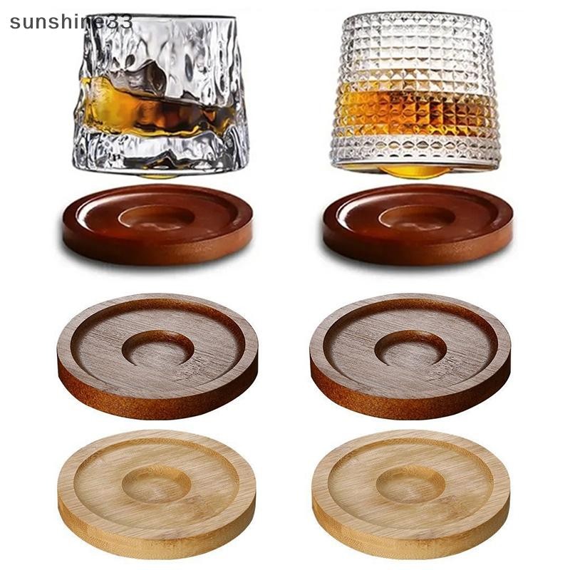 SU Sáng Tạo Whisky Kính Bền Quay Thủy Tinh Cocktail Rượu Vang Brandy Cốc Nước ép Trà Tiệc Uống Thủy 
