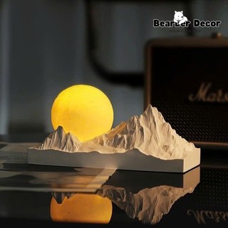  Đèn Ngủ Decor Chill Đèn Ngủ Để Bàn Độc Đáo Tinh Cầu Mặt Trăng Khuếch Tán Tinh Dầu Thơm Trang Trí 
