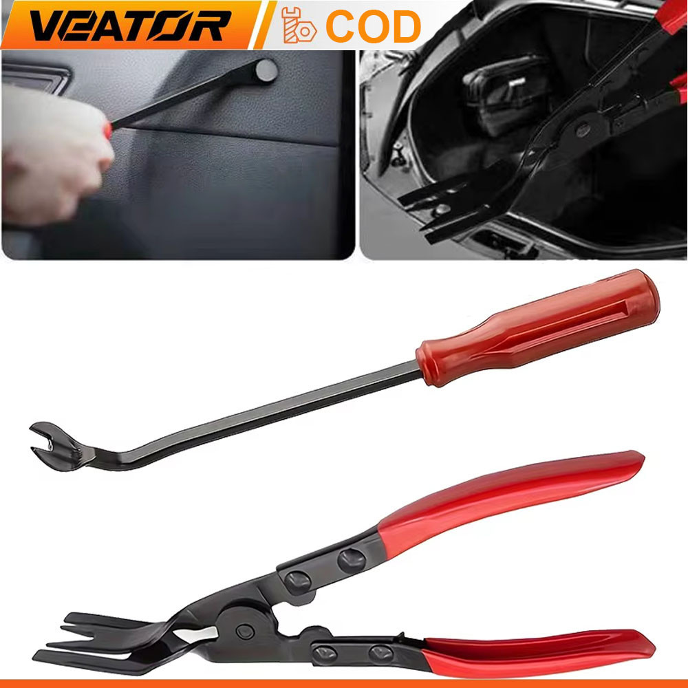 Kìm tháo kẹp trang trí xe hơi dụng cụ sửa chữa đèn pha để tháo rời bảng điều khiển cửa bảng táp-lô và đinh tán nhựa