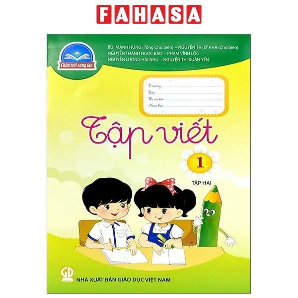 Sách Tập Viết 1 - Tập 2 (Chân Trời Sáng Tạo) (Chuẩn)