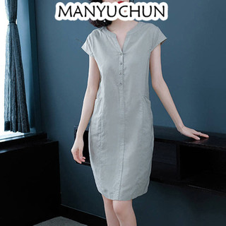 MANYUCHUN váy Đầm váy nữ body đầm Phong cách Cute Casual Xu hướng WLQ2450PF9 27Z240706