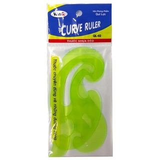 Bộ 2 Cây Thước Parabol WinQ QL-02 - Màu Xanh